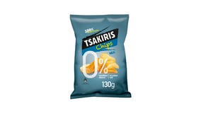 Tsakiris Πατατάκια 0% Αλάτι 130gr
