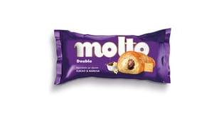 Molto Κρουασάν Double με Γέμιση Κακάο & Βανίλια 98gr