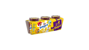 Δέλτα Smart Επιδόρπιο Γιαουρτιού Μπανάνα 3x140gr 2+1 Δώρο