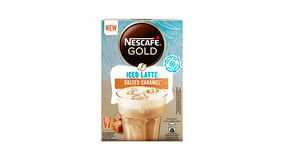Nescafe Iced Latte Salted Caramel Gold 7x14.5gr
