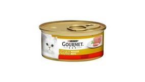 Purina Mousse για Γάτες Gourmet Gold Βοδινό 85gr