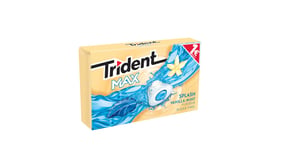 Trident Max Splash Τσίχλες Vanilla & Mint 22gr