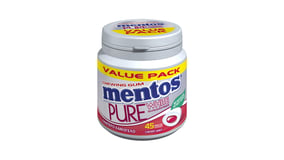 Mentos Pure White Τσίχλες Cherry & Mint 90gr