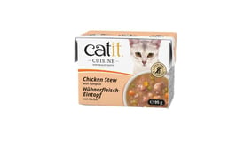 Catit Cuisine Υγρή Τροφή για Γάτες Κοτόπουλο Στιφάδο με Κολοκύθα 95g