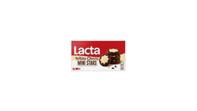 Lacta Λευκή Σοκολάτας White Choco Mini Stars 150g