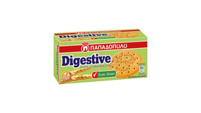 Παπαδοπούλου Μπισκότα Digestive Ολικής Άλεσης Χωρίς Ζάχαρη 250g