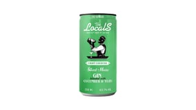 The Locals Silent Muse Gin Blended with Cucumber & Yuzu Χωρίς Ζάχαρη 250ml