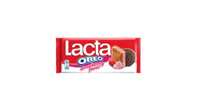 Lacta Σοκολάτα Oreo Φράουλα 105g
