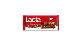 Lacta Σοκολάτα Triple Choco 90g