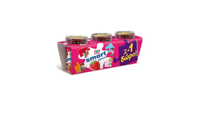 Δέλτα Smart Επιδόρπιο Γιαουρτιού Φράουλα 3x140g 2+1 Δώρο