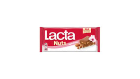 Lacta Nuts Σοκολάτα Γάλακτος Αμύγδαλο 85g