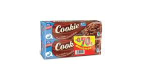 Αλλατίνη Cookies Μπισκότα με Κακάο & Κομμάτια Σοκολάτας 2x175g -0.7€