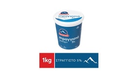 Όλυμπος Γιαούρτι Στραγγιστό 5% Λιπαρά 1kg