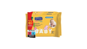 Septona Calm n` Care Μωρομάντηλα Χαμoμήλι 2x20τεμ