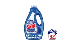 Skip Υγρό Απορρυπαντικό Πλυντηρίου Ρούχων Ultimate Extra Stain Removal 32 Μεζούρες