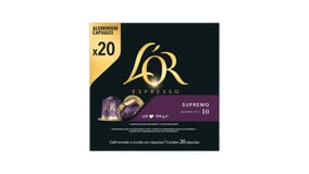 L'OR Κάψουλες Espresso Supremo Συμβατές Με Μηχανές Nespresso 20τεμ
