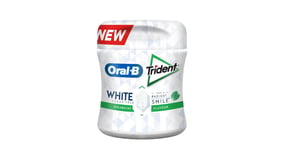 Trident Oral B White Τσίχλες Δυόσμος Χωρίς Ζάχαρη 68g