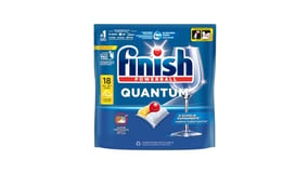 Finish Powerball Quantum All in 1 Κάψουλες Πλυντηρίου Πιάτων Λεμόνι 18τεμ