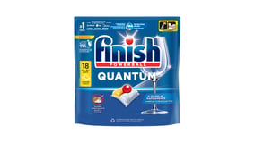 Finish Powerball Quantum All in 1 Κάψουλες Πλυντηρίου Πιάτων Λεμόνι 18τεμ
