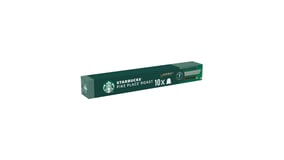 Starbucks Κάψουλες Espresso Pike Place Roast Συμβατές με Μηχανές Nespresso 10τεμ 53g