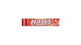 Halls Καραμέλες με Γεύση Φράουλα για τον Λαιμό - χωρίς ζάχαρη 32g
