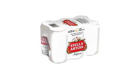Stella Artois Lager Κουτί 6x330ml