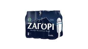 Ζαγόρι Φυσικό Μεταλλικό Νερό 12x500ml