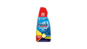 Finish Power All in 1 Απορρυπαντικό Πλυντηρίου Πιάτων Gel Λεμόνι 600ml