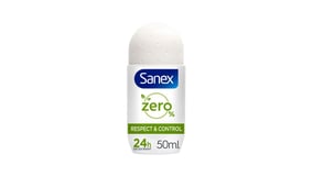 Sanex Αποσμητικό Roll-On Zero 0% Respect & Control 50ml