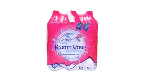 Κωστηλάτας Φυσικό Μεταλλικό Νερό 6x1.5l