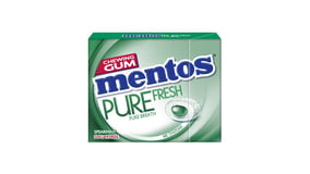 Mentos Τσίχλες Pure Fresh Δυόσμος Χωρίς Ζάχαρη 30g