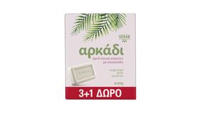 Αρκάδι Λευκό Σαπούνι με Ελαιόλαδο 4x150g