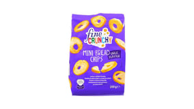 Fine Crunchy Mini Bread Chips Σκόρδο 200g