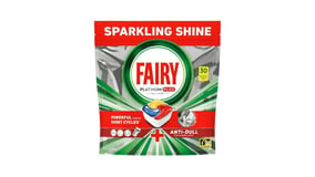 Fairy Platinum Plus Κάψουλες Πλυντηρίου Πιάτων Anti Dull Λεμόνι 30τεμ