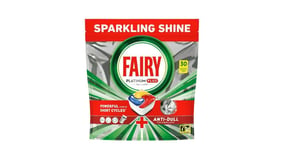 Fairy Platinum Plus Κάψουλες Πλυντηρίου Πιάτων Anti Dull Λεμόνι 30τεμ