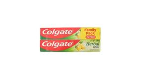 Colgate Οδοντόκρεμα Herbal White 2x75ml