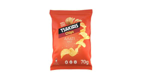 Tsakiris Πατατάκια με Αλάτι Vegan Χωρίς γλουτένη 70g