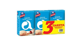 Αλλατίνη Αλεύρι για Όλες τις Χρήσεις 3x1kg