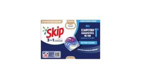 Skip Ultimate 3in1 Κάψουλες Πλυντηρίου Ρούχων Active Clean 26τεμ