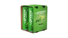 Green Mocktails Mojito Χωρίς Ζάχαρη 4x330ml