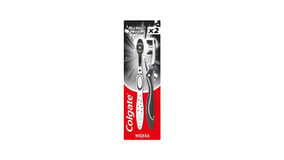Colgate Max White Οδοντόβουρτσα Charcoal 2τεμ
