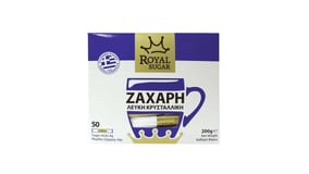 Royal Sugar Ζάχαρη Λευκή Κρυσταλλική σε Sticks 50x4g