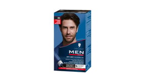 Schwarzkopf Men Perfect Anti Grey Color Gel Βαφή Μαλλιών No80 Φυσικό Μαύρο Καστανό 40ml
