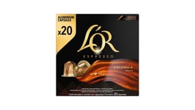 L'OR Κάψουλες Espresso Colombia Συμβατές με Μηχανές Nespresso 20τεμ 104g