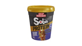 Nissin Soba Protein Noodles Κοτόπουλο Yakitori 90g