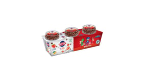 Κρι Κρι Kids Pj Masks Επιδόρπιο Γιαουρτιού Φράουλα με Σοκομπιλάκια 3x150g
