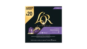L'OR Κάψουλες Espresso Lungo Profondo Συμβατές με Μηχανές Nespresso 20τεμ 104g