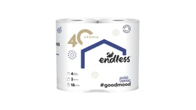 Endless Goodmood Χαρτί Υγείας 3 Φύλλων 4τεμ 340g