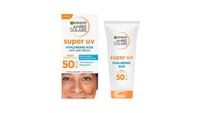 Garnier Ambre Solaire Super UV Αντηλιακή Αντιρυτιδική Κρέμα Προσώπου SPF50+ 50ml