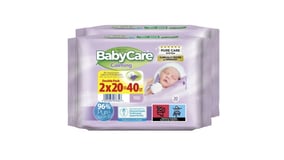 Babycare Μωρομάντηλα Calming Double Pack 2x20τεμ